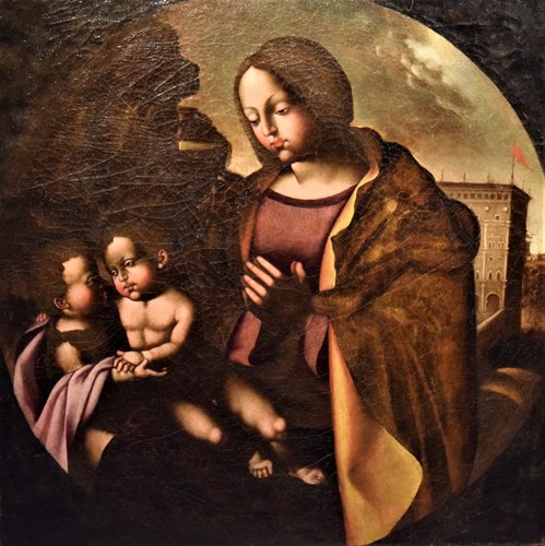 Vierge and Child  with Saint John